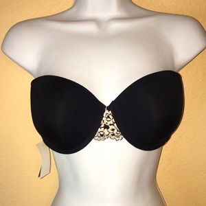 NWT Wacoal Strapless Underwire Push-up Bra